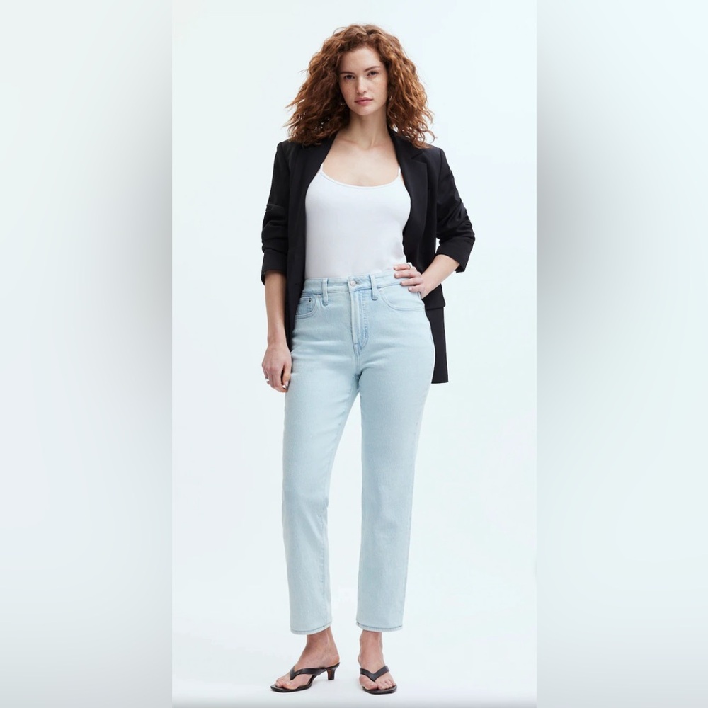 Madewell The Curvy Perfect Vintage Jean Light Blue Wash Size 27